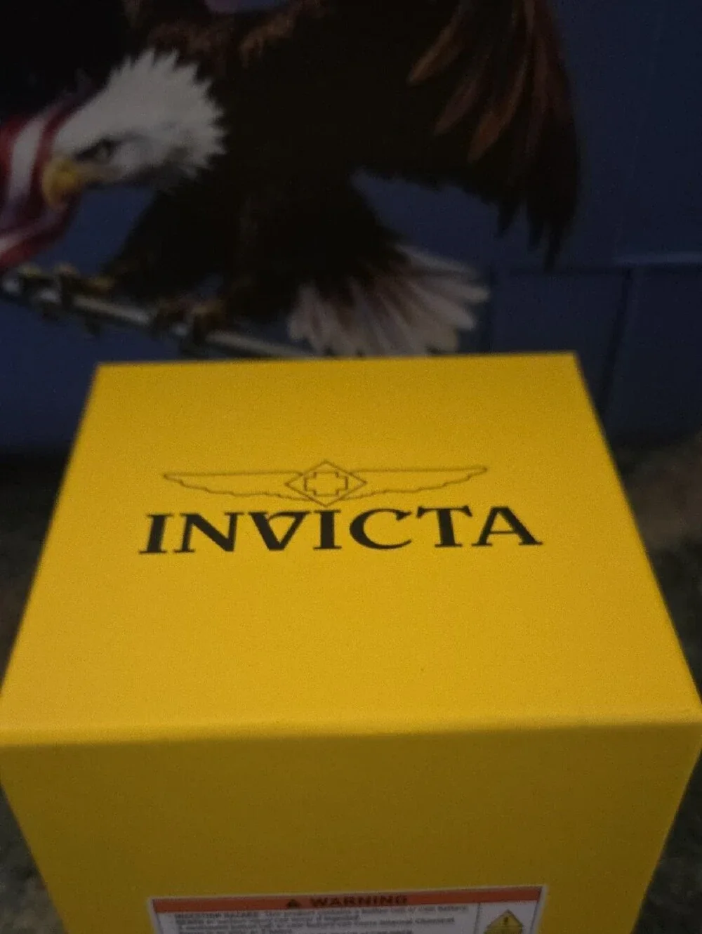 Invicta 49545 Abyss Dial Sports Watch with Yellow Box